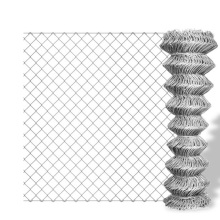 valla de cadena galvanizada y recubierta de PVC cerca
